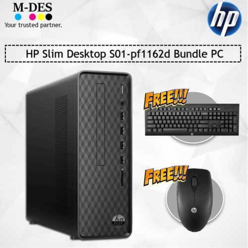 Hp Slim Desktop S Pf D Bundle Pc